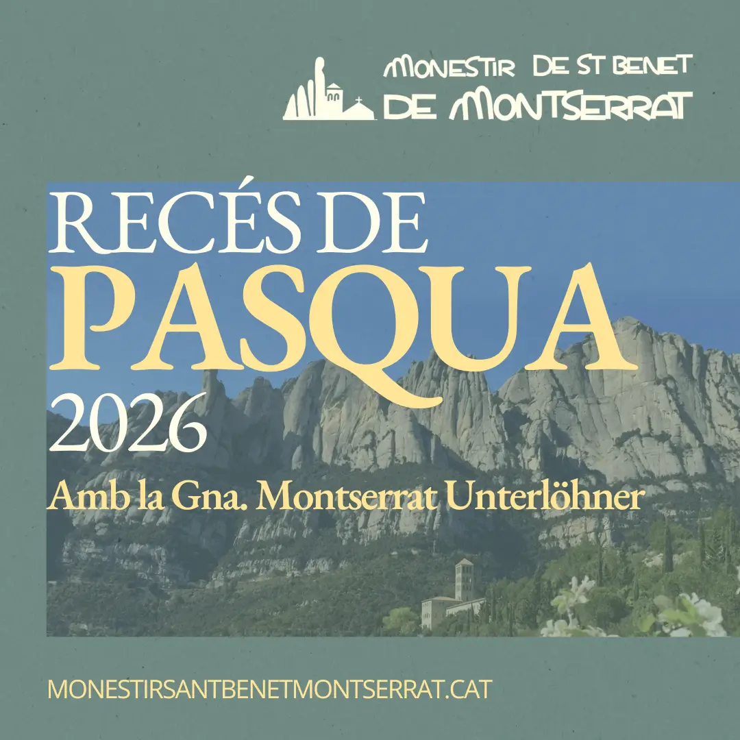 reces-pasqua-montserrat-2026 Recés de Pasqua a Montserrat amb Montserrat Unterlöhner en entorn de silenci i espiritualitat