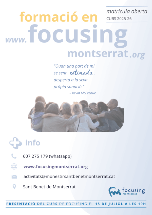 Focusing | Presentació Online 1er Any | 15 de Juliol 2025 (Gratuït) - Imatge 3