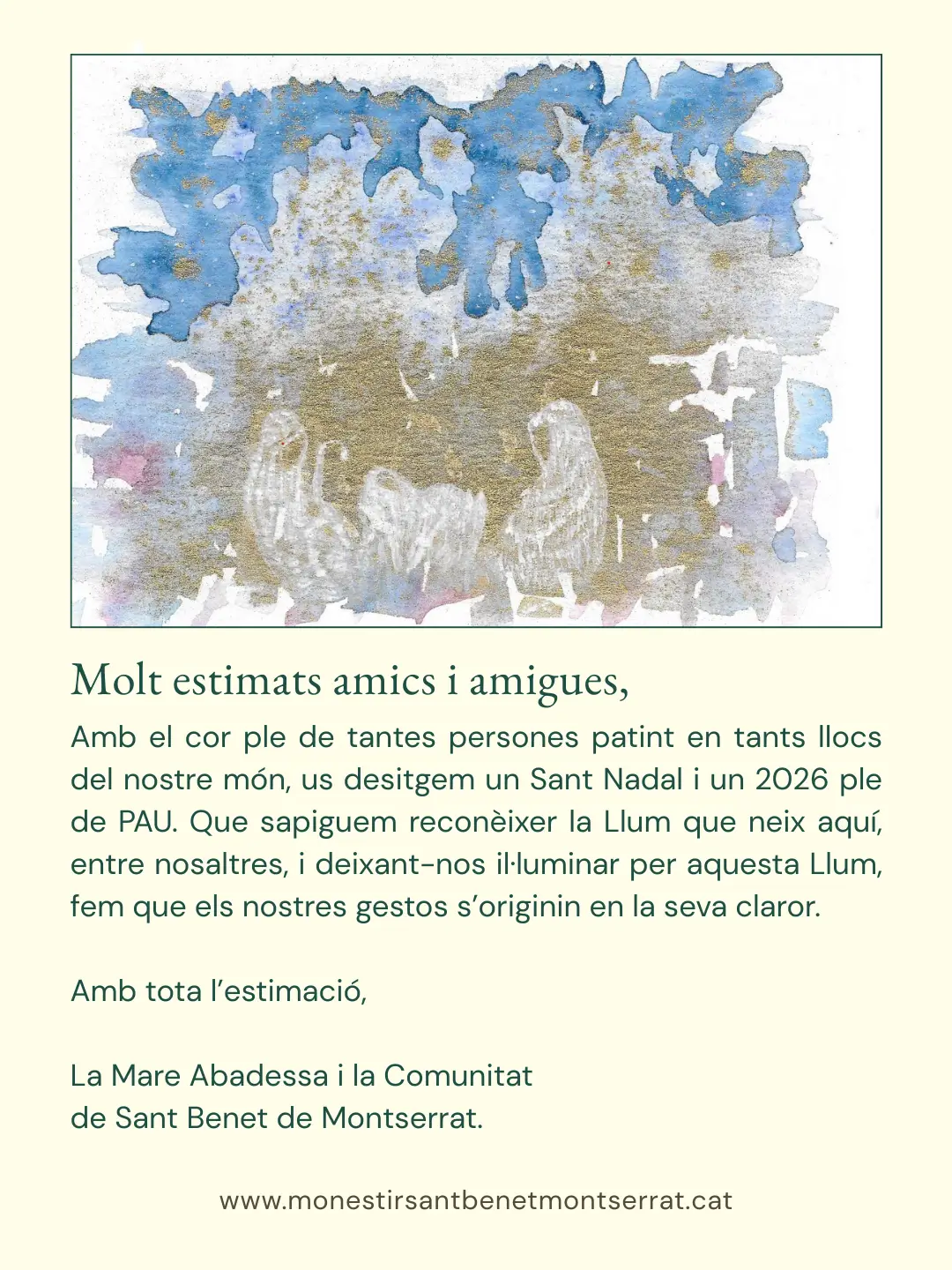 Felicitació de Nadal 2025