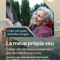 Curs amb la Rosa Zaragoza a Sant Benet de Montserrat