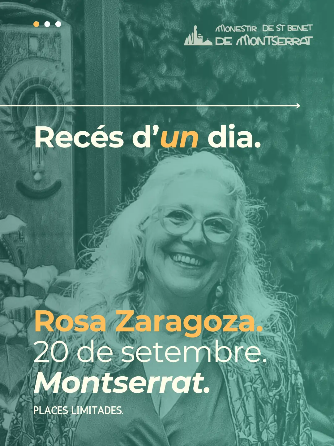 Recés amb Rosa Zaragoza | Setembre Montserrat